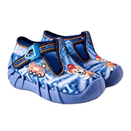 BEFADO S.A. Hausschuhe Inblu Male I Guard 110P354 Blau