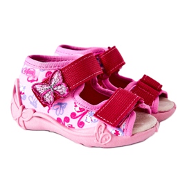 BEFADO S.A. Inblu Sandalen mit Klettverschluss 342P021 Rosa