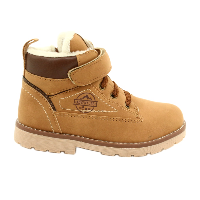 Arbeiter mit Fellisolierung American Club GC29 / 21 Camel beige braun gelb