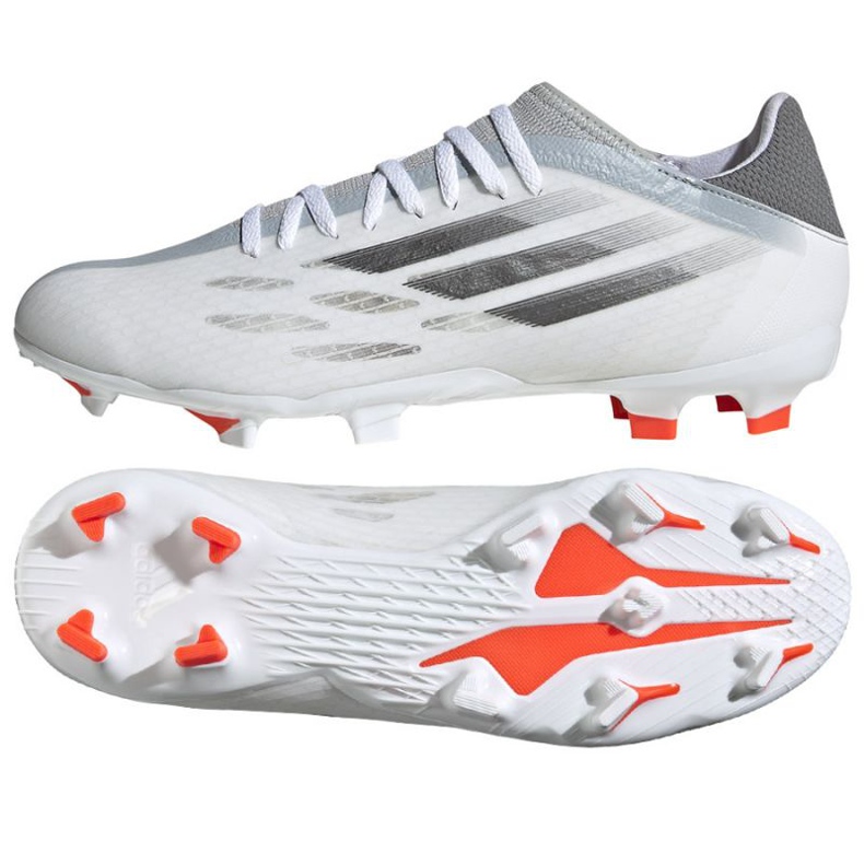 Adidas X Speedflow.3 Fg M FY3295 Fußballschuhe mehrfarbig weiß