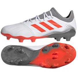 Adidas Copa Sense.3 Fg M FY6197 Fußballschuhe mehrfarbig weiß