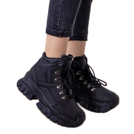 Schwarze Winter Big Star Arellano Sneakers