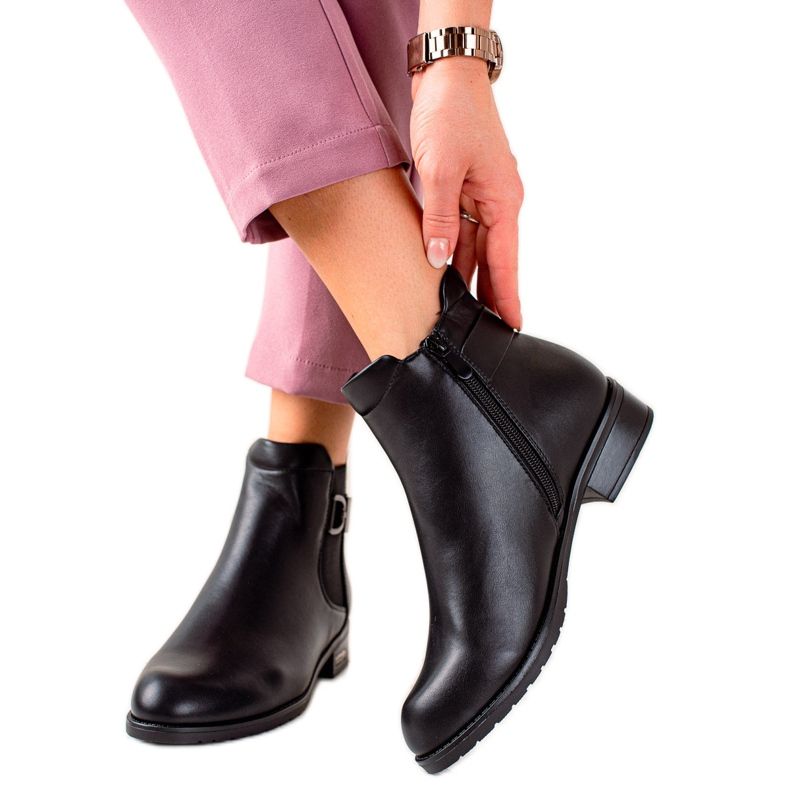 Super Me Schwarze Stiefel