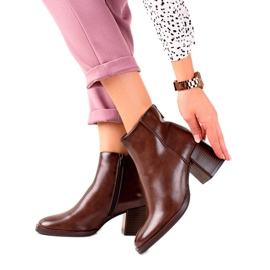 Klassische Stiefel von Sergio Leone braun