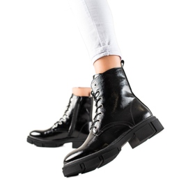 Schnürstiefel von Sergio Leone schwarz