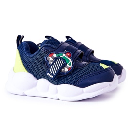 BEFADO S.A. Kinder Sportschuhe mit Klettverschluss Befado 516P094 Marineblau navy blau