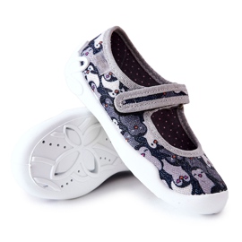 BEFADO S.A. Ballerina-Hausschuhe Befado Penguins 114X463 Schwarz