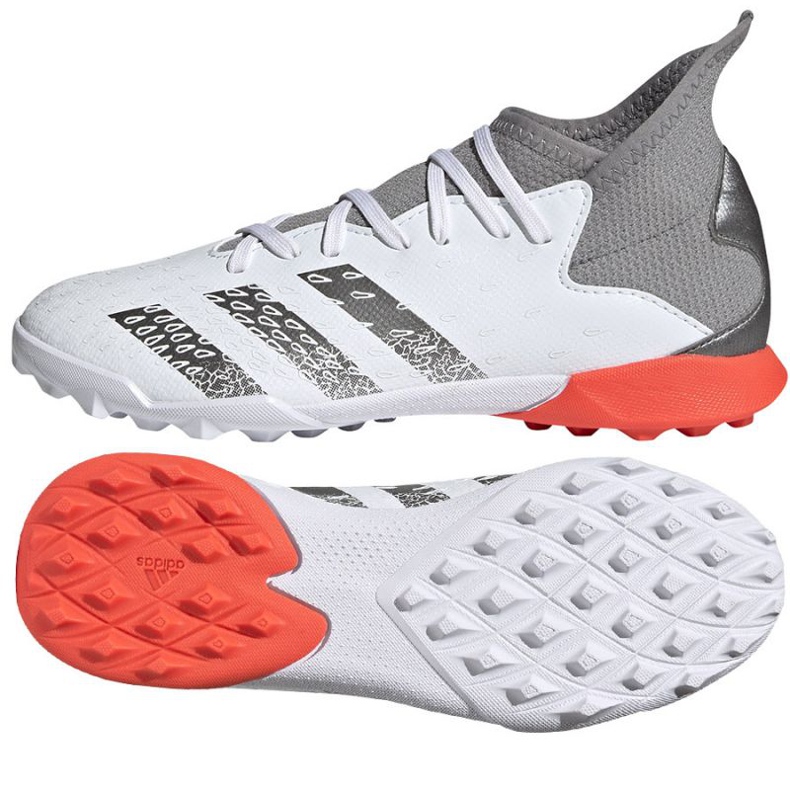 Adidas Predator Freak.3 Tf Jr FY6312 Fußballschuhe weiß weiß