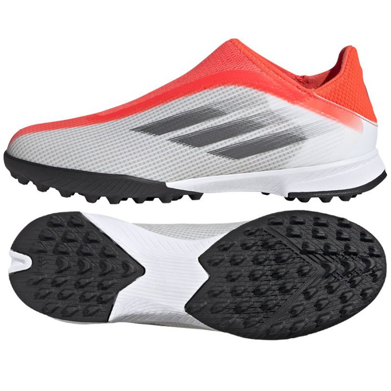 Adidas X Speedflow.3 Ll Tf Jr FY3254 Fußballschuhe mehrfarbig orangen und rottöne