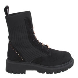 Arbeiter mit Sockenoberteil Rio Black schwarz