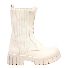 Jose Beige Pullover obere Arbeiter