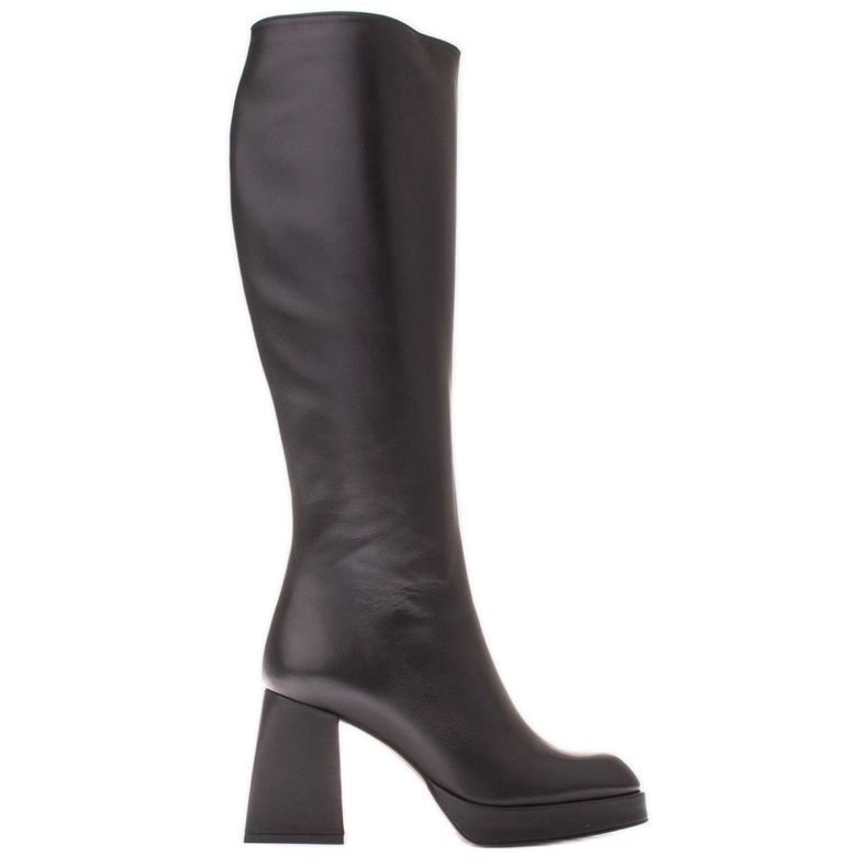 Marco Shoes Elegante Patrizia Stiefel auf dem Plateau schwarz