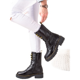 W. Potocki Potocki Schwarze Handschuhe