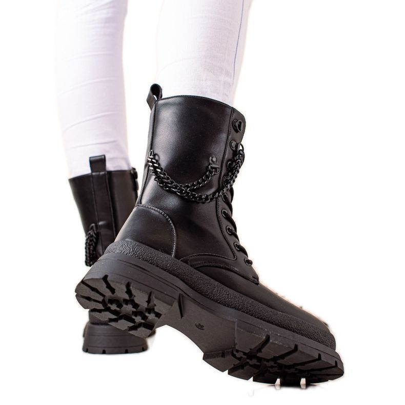 Bona Warme Arbeiter mit einer Kette schwarz