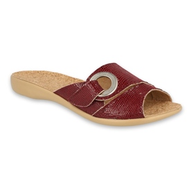 Befado Damenschuhe PU 265D021 braun rot