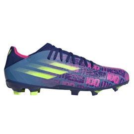 Adidas X Speedflow Messi.3 Fg M FY6888 Fußballschuhe marineblau, lila, blau, mehrfarbig blau