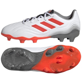 Adidas Copa Sense.3 Fg Jr FY6154 Fußballschuhe mehrfarbig weiß