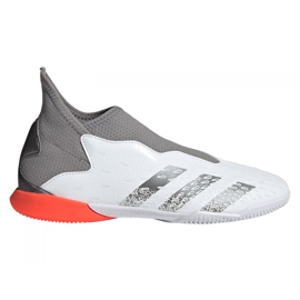 Adidas Predator Freak.3 Ll In Jr FY7867 Fußballschuhe grau-weiß weiß