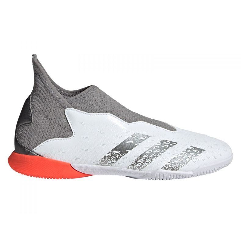Adidas Predator Freak.3 Ll In Jr FY7867 Fußballschuhe grau-weiß weiß