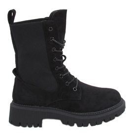 Militärstiefel mit Sockenoberteil Nevada Black schwarz