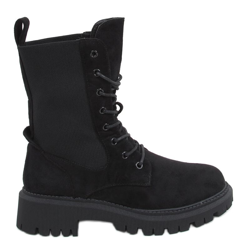 Militärstiefel mit Sockenoberteil Nevada Black schwarz
