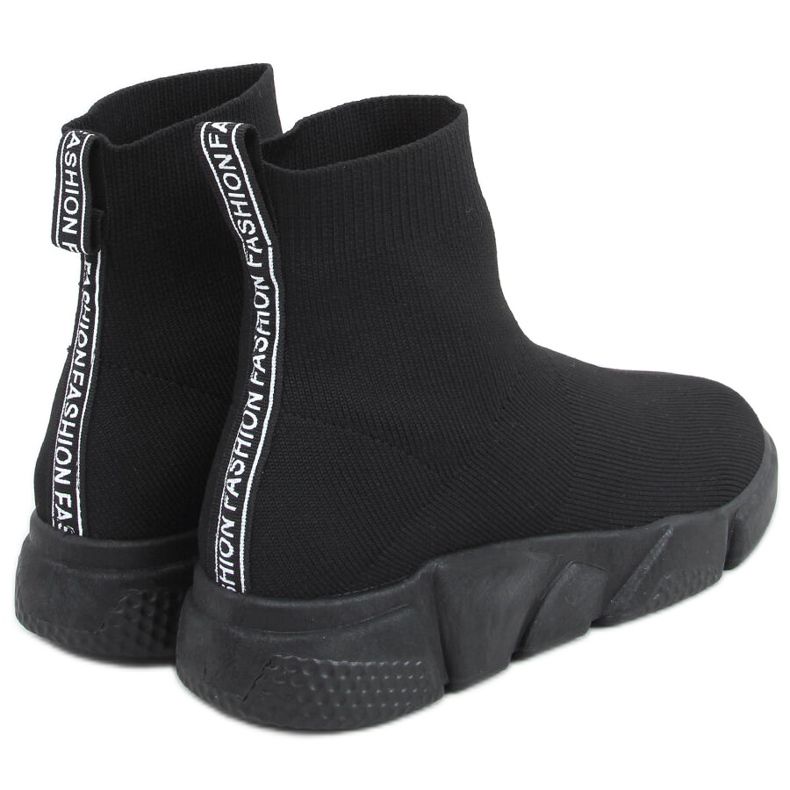 Socken-Sneaker Cento Schwarz