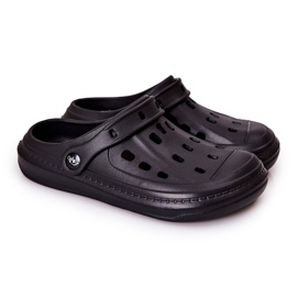 BEFADO S.A. Herren Hausschuhe Kroks Befado 154M002 Schwarz