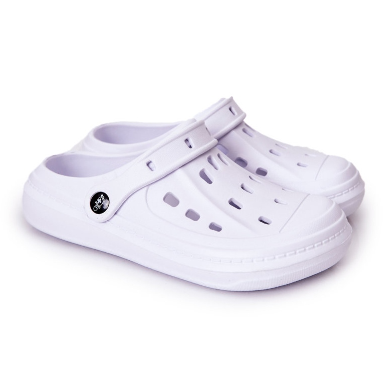 BEFADO S.A. Herren Hausschuhe Kroks Befado 154M001 Weiß