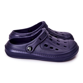 BEFADO S.A. Herren Hausschuhe Kroks Befado 154M003 Marineblau navy blau