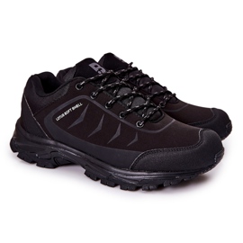PE1 Herren Sportschuhe Gebunden Schwarz Ginorney