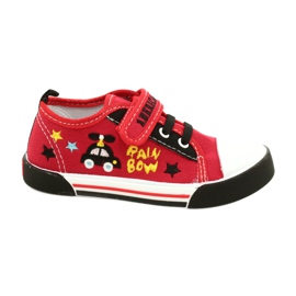 American Club Ten15 Rote Klett-Turnschuhe