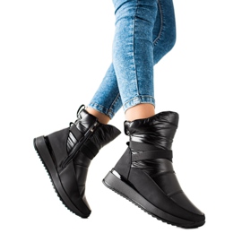 Weide Klassische Schneeschuhe schwarz