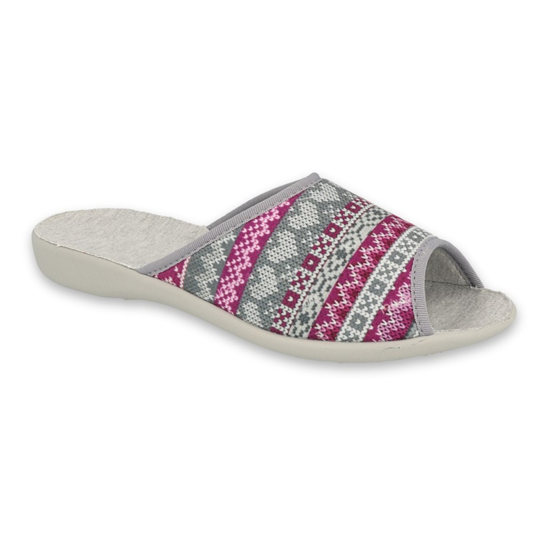 Befado Damenschuhe PU 254D133 rosa grau