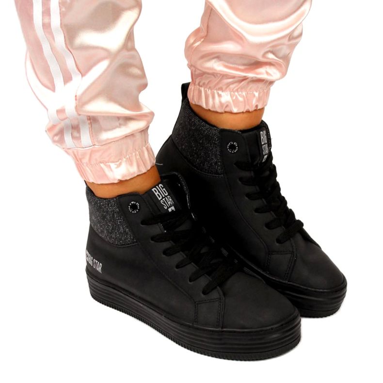 Sneaker isoliert Big Star W II274147 schwarz