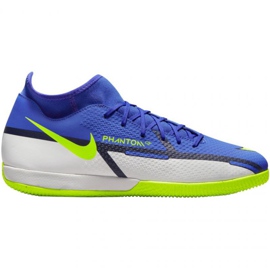 Nike Phantom GT2 Academy Df Ic M DC0800 570 Fußballschuhe silber blau blau