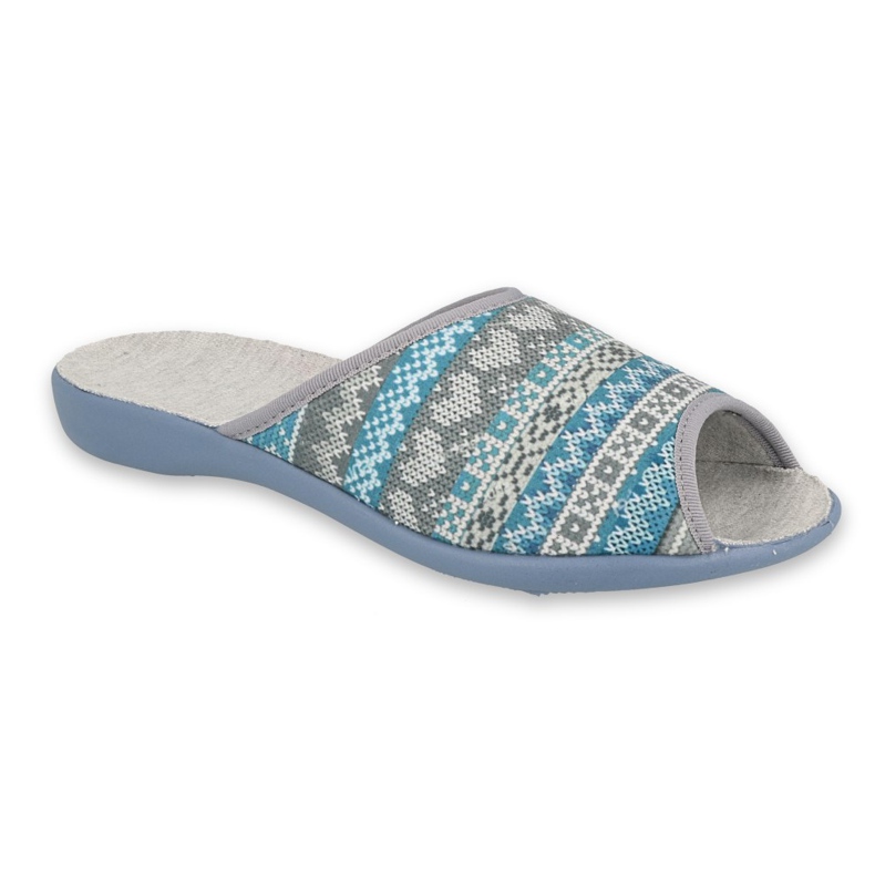 Befado Damenschuhe PU 254D132 blau grau