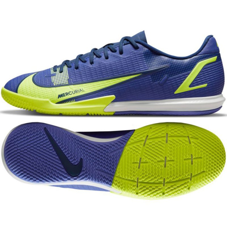 Nike Mercurial Vapor 14 Academy Ic M CV0973 474 Fußballschuhe blau blau