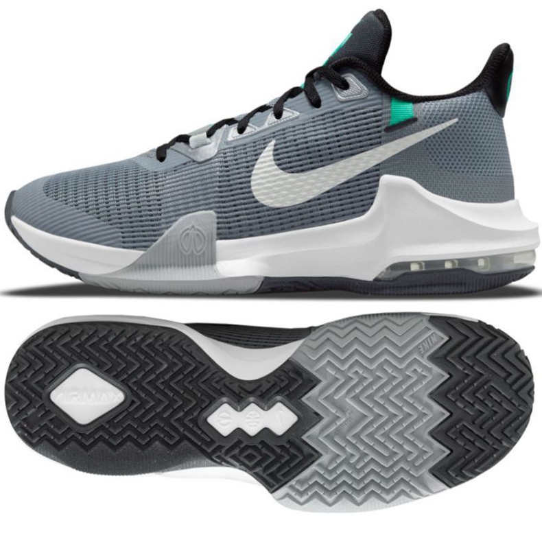 Nike Air Max Impact 3 M DC3725 002 Basketballschuh grau grautöne