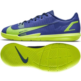 Nike Mercurial Vapor 14 Academy Ic Jr CV0815 474 Fußballschuhe mehrfarbig blau