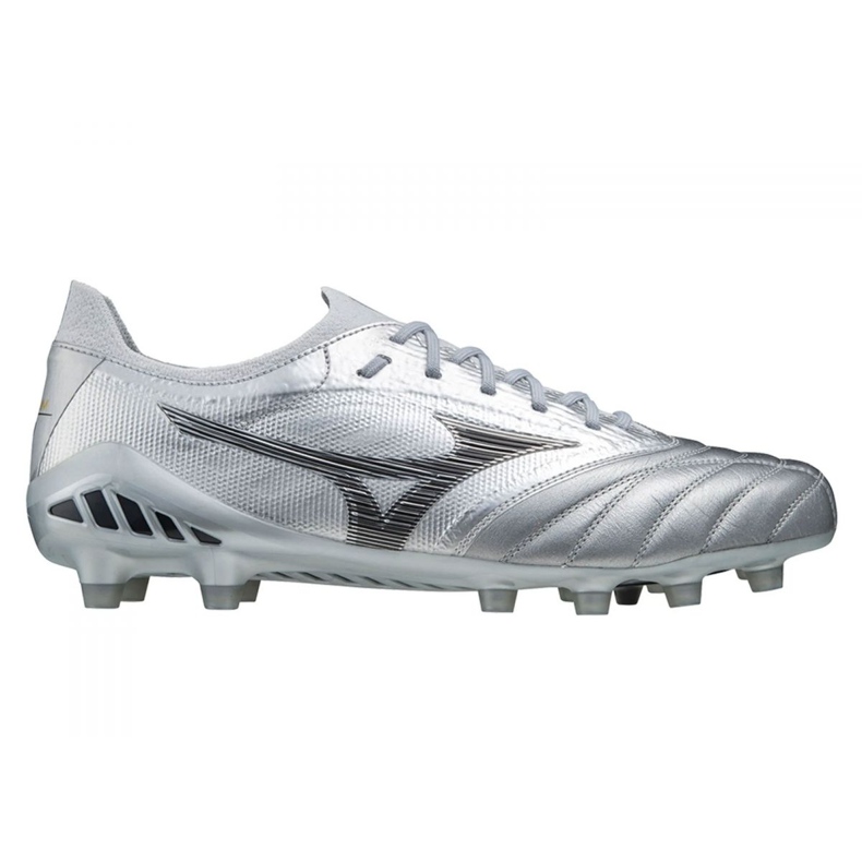Mizuno Morelia Neo Iii Beta Japan Fg M P1GA219003 Fußballschuhe grau silber-