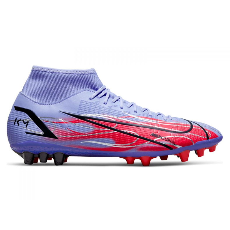 Nike Superfly 8 Academy Km Ag M DJ3984-506 Fußballschuhe mehrfarbig violett