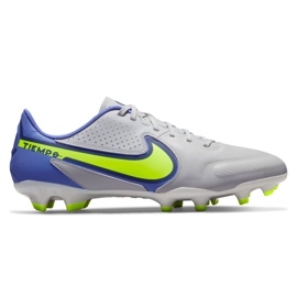 Nike Tiempo Legend 9 Academy Mg M DA1174-075 Fußballschuhe grau, blau grautöne