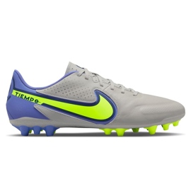 Nike Tiempo Legend 9 Academy Ag M DB0627-075 Fußballschuhe grau blau grautöne