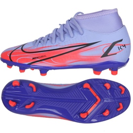 Nike Mercurial Superfly 8 Club Km Mg M DB2856 506 Fußballschuhe pink lila violett