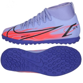 Nike Mercurial Superfly 8 Club Km Tf Jr DB0934 506 Fußballschuhe mehrfarbig lila