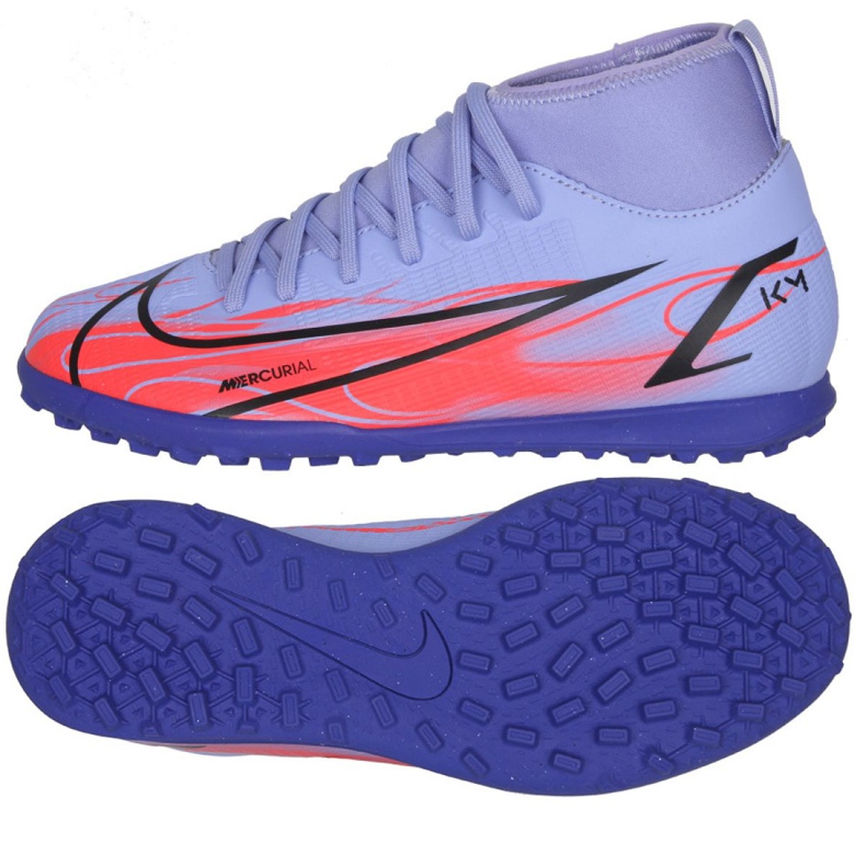 Nike Mercurial Superfly 8 Club Km Tf Jr DB0934 506 Fußballschuhe mehrfarbig violett