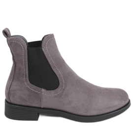 Klassische Damen Jodhpurstiefel Musse Grey grau