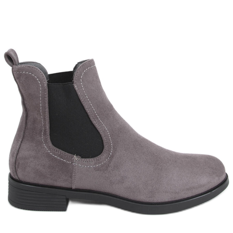 Klassische Damen Jodhpurstiefel Musse Grey grau