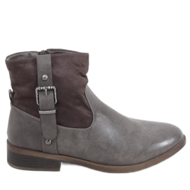 Finu Khaki Damenstiefel grau