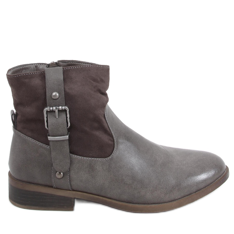 Finu Khaki Damenstiefel grau